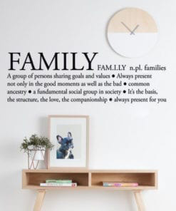 Family Definition Sticker