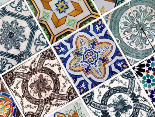 Portuguese Tiles Azulejos - Detail