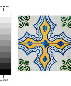 Portuguese Tiles Azulejos Stickers - Color Spectrum