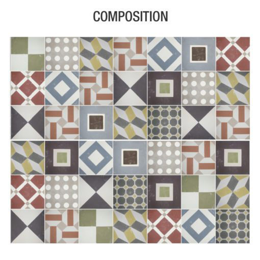 Sintra Tiles Stickers - Composition