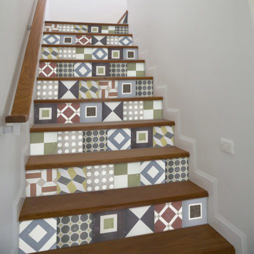 Sintra Tiles Stickers - Stairs