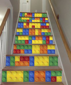 Bricks Tile Stickers - Stairs