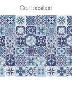 Blue Portuguese Tiles - Composition