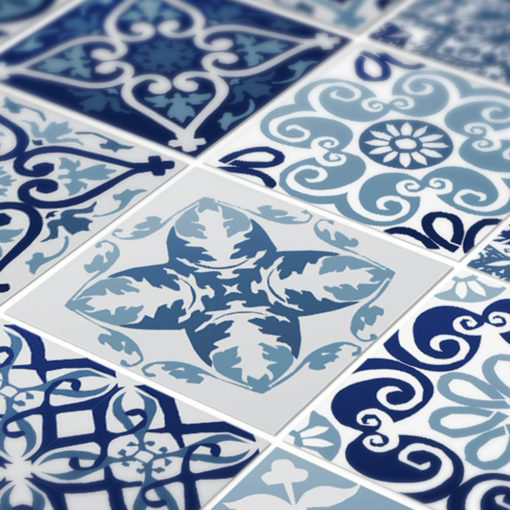 Blue Portuguese Tiles - Detail