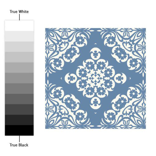 Pastel Blue Tiles Stickers - Color Spectrum