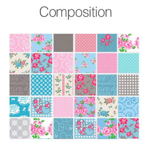 Patchwork Tile Stickers - Composition