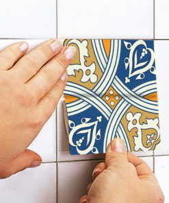 Royal Traditional Tile Decals - Apply