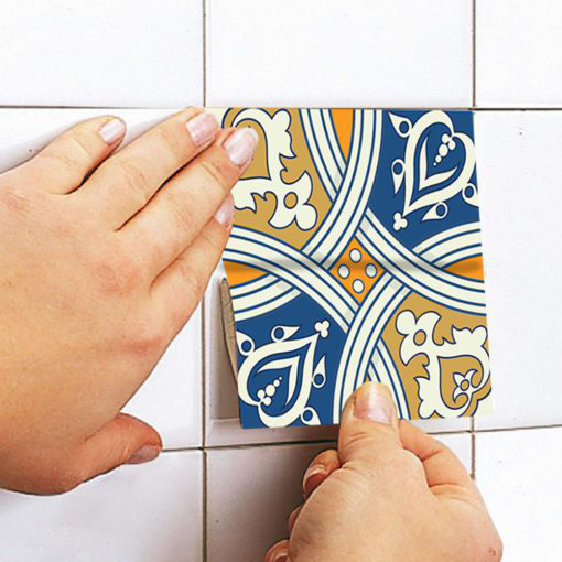 Royal Traditional Tile Decals - Apply