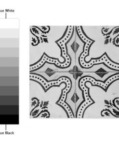 Portuguese Tiles BW - Color Spectrum