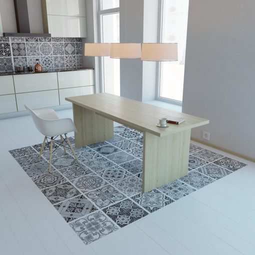 Portuguese Tiles BW - Floor