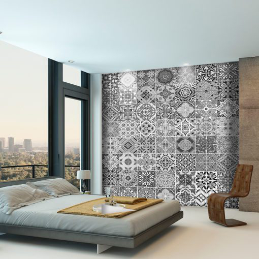 Portuguese Tiles BW - Wall