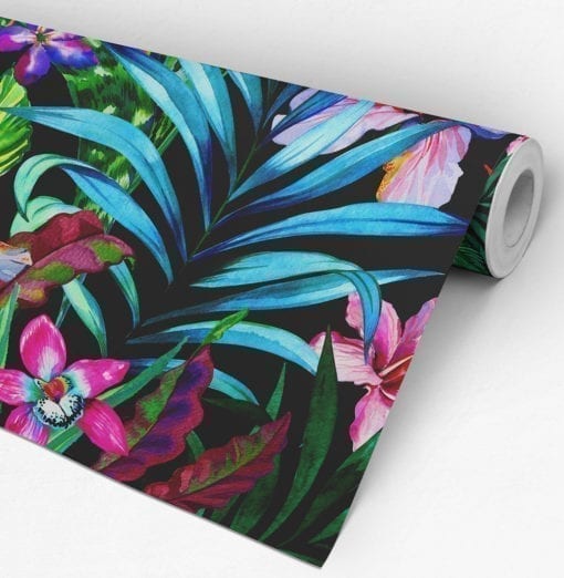 Tropical Self Adhesive Fabric Roll