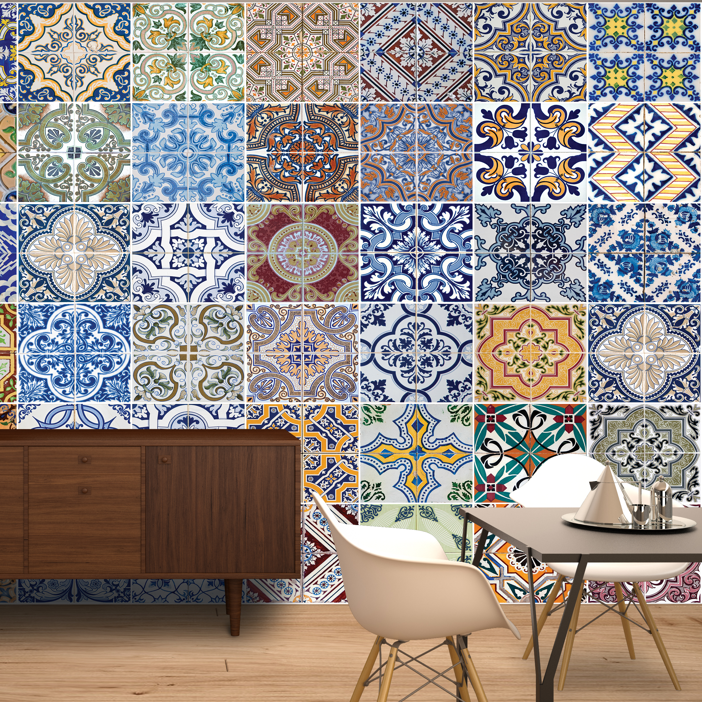 Portuguese Tiles Wallpaper 