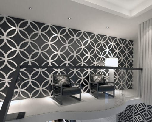 3D Wall Panels Geometric Stars - Moonwallstickers.com