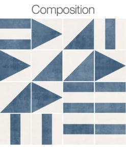 Brasilia Tile Stickers - Composition