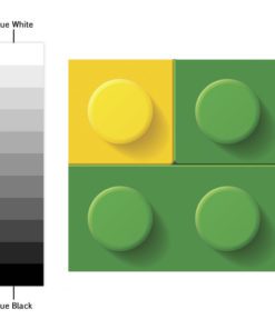 Bricks Tile Stickers - Color Spectrum