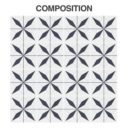 Geometrical Moroccan Tiles - Composition