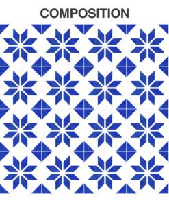 Italian Tile Stickers - Composition