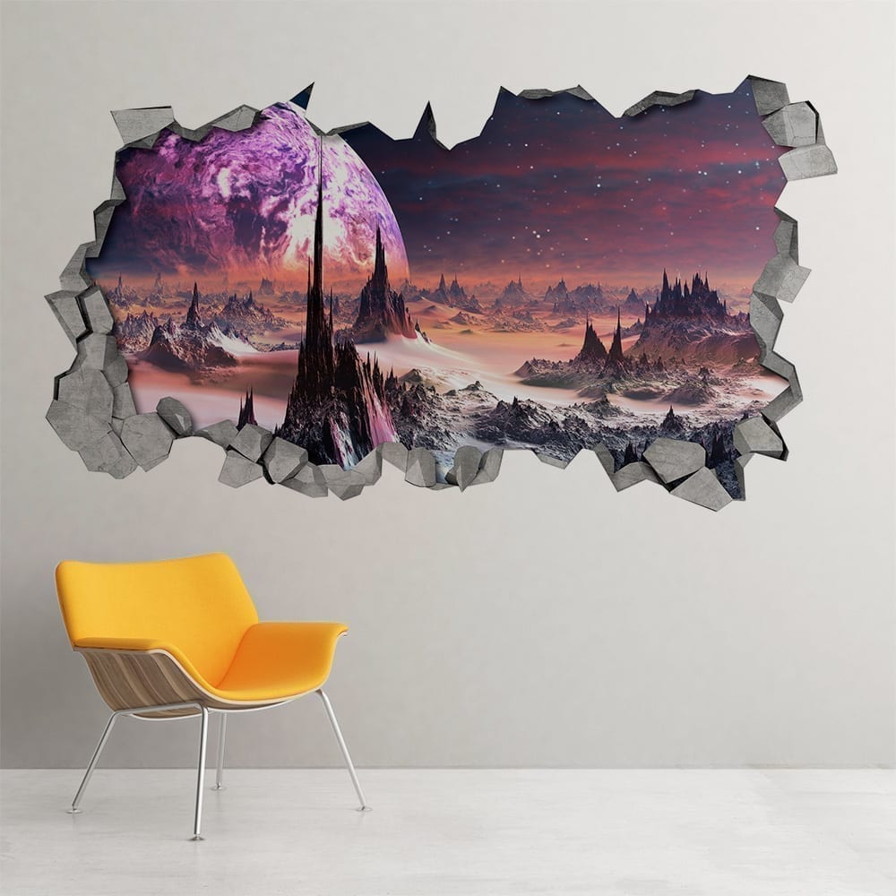 Alien-planet-3d-wall-decor