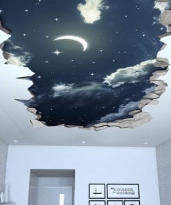 Night-sky-3d-effect-ceiling-decal