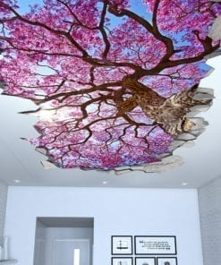 Autocollant de Plafond Sakura Cerisier