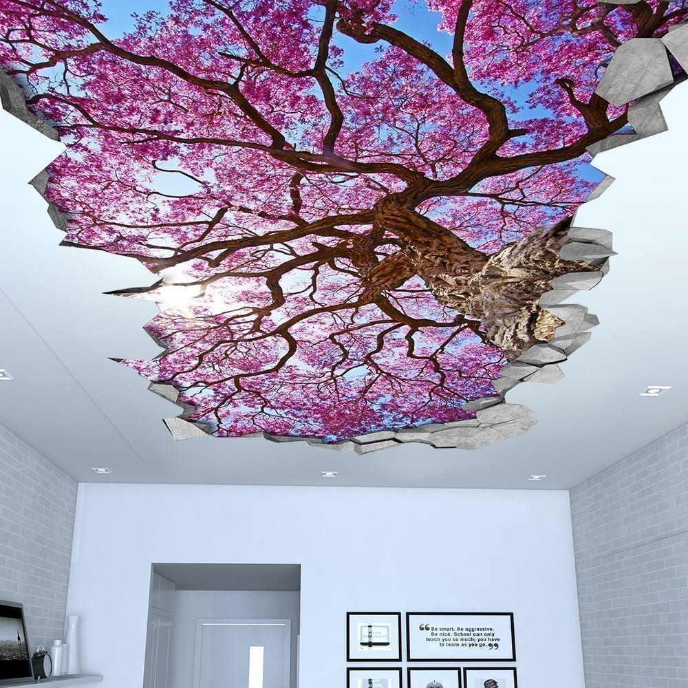 Autocollant de Plafond Sakura Cerisier