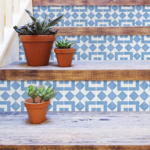 Cádiz Floor Tiles - Stairs