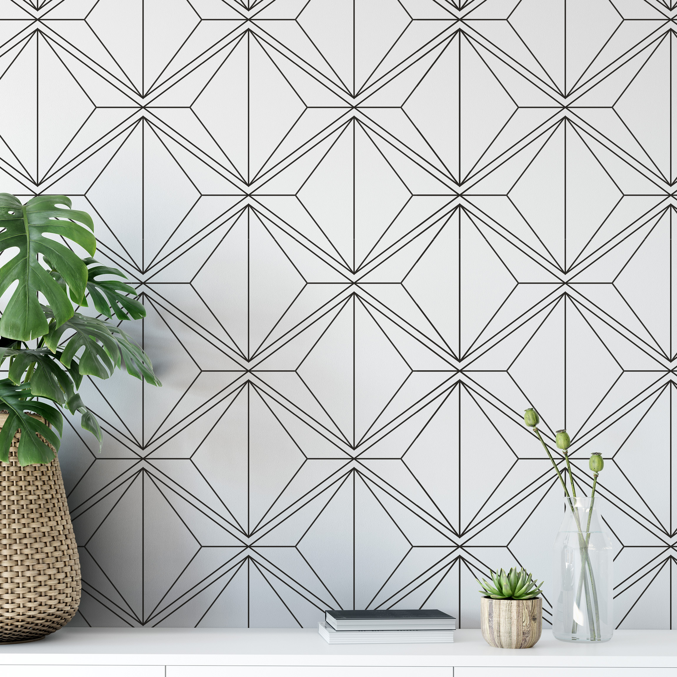 geometric shape wallpaper