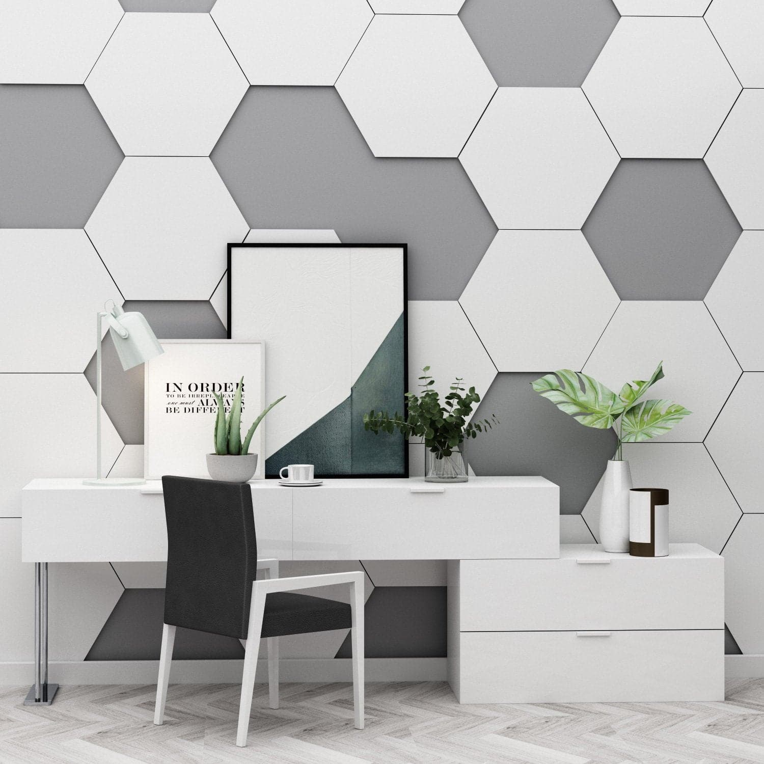 Hexagon Wall Design