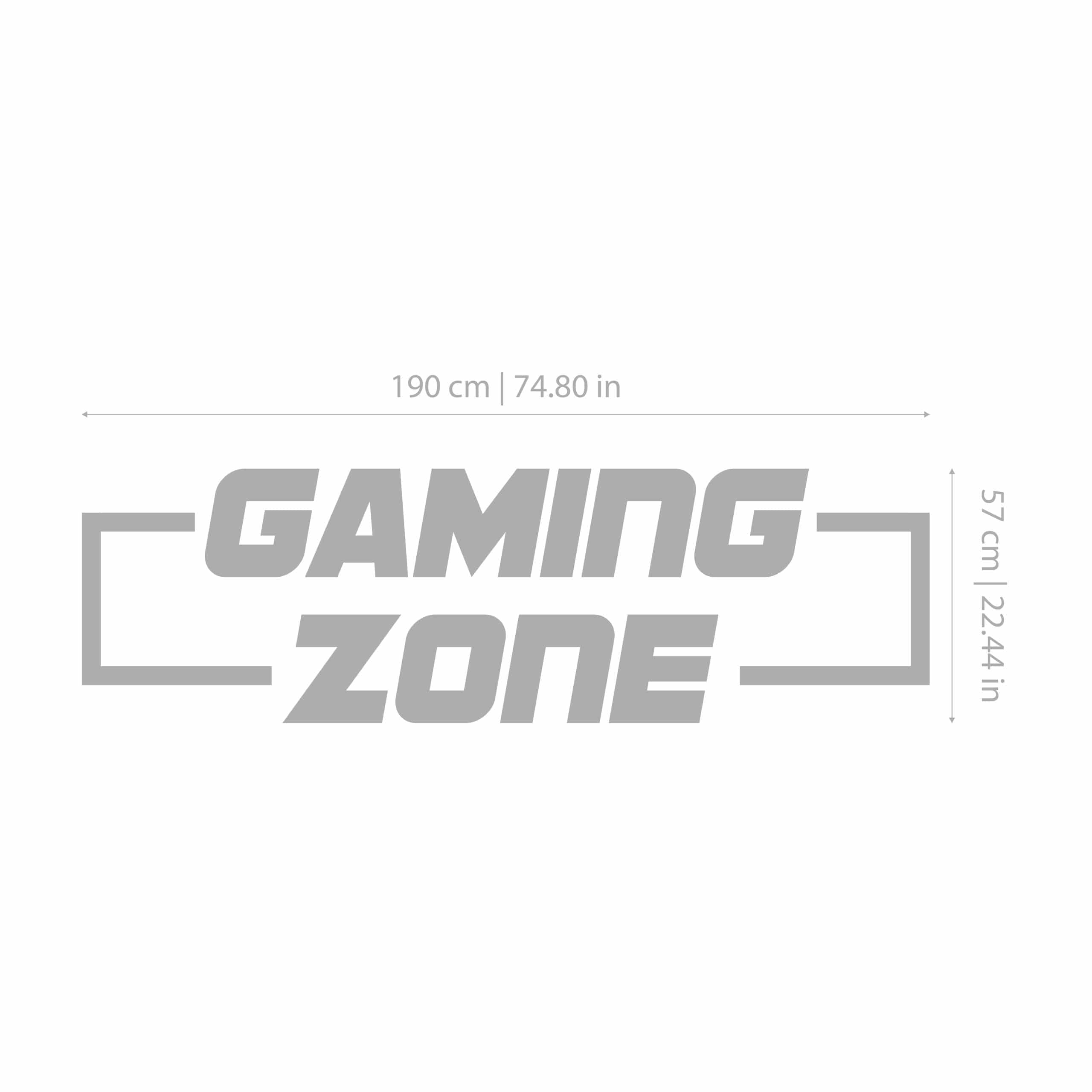 Gaming Zone 3D Sign